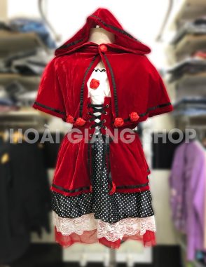 cho thuê trang phục cô bé quàng khăn đỏ