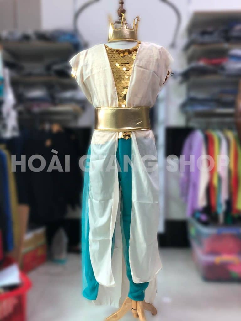 cho thuê trang phục thần biển