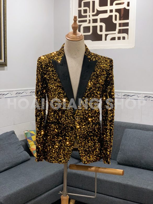 bán vest kim sa biểu diễn