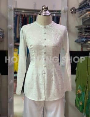 bà ba nữ gấm trắng kết hột