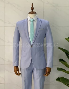 cho thuê vest nam xanh