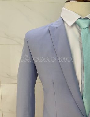 cho thuê vest nam xanh