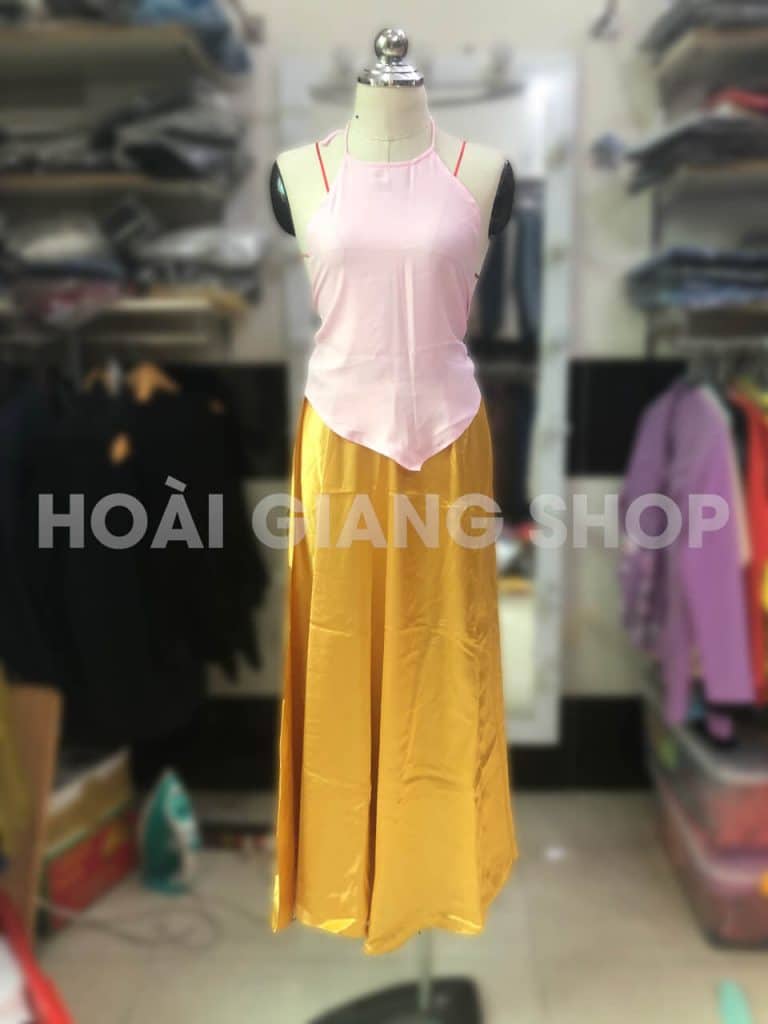 cho thuê yếm váy múa