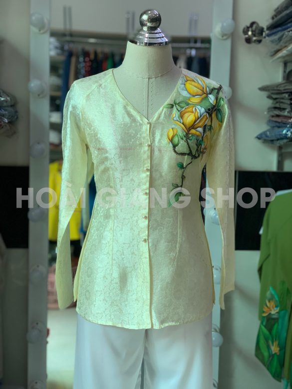 bà ba nữ gấm sang trọng