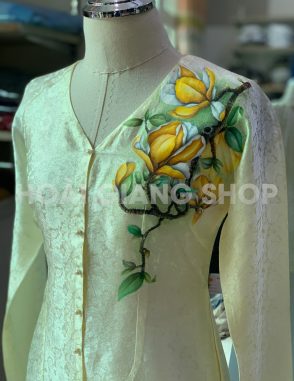 bà ba nữ gấm sang trọng
