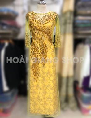 áo dài đẹp cho mẹ chồng