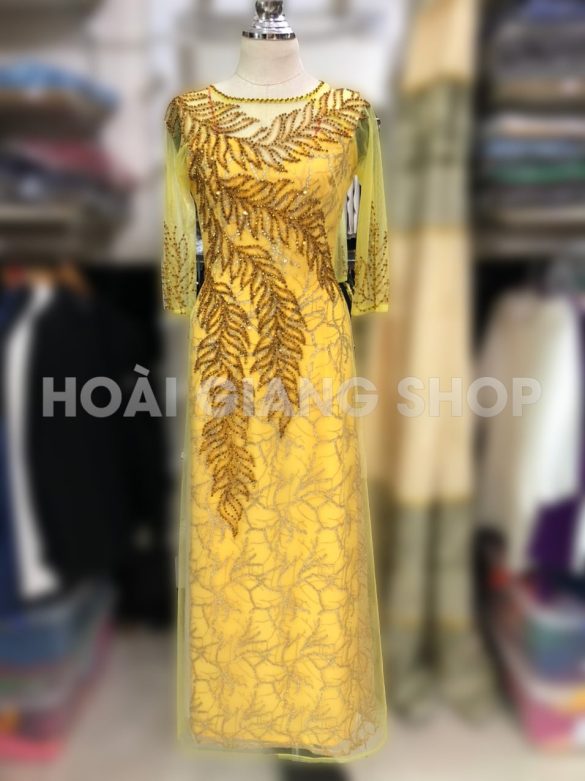 áo dài đẹp cho mẹ chồng