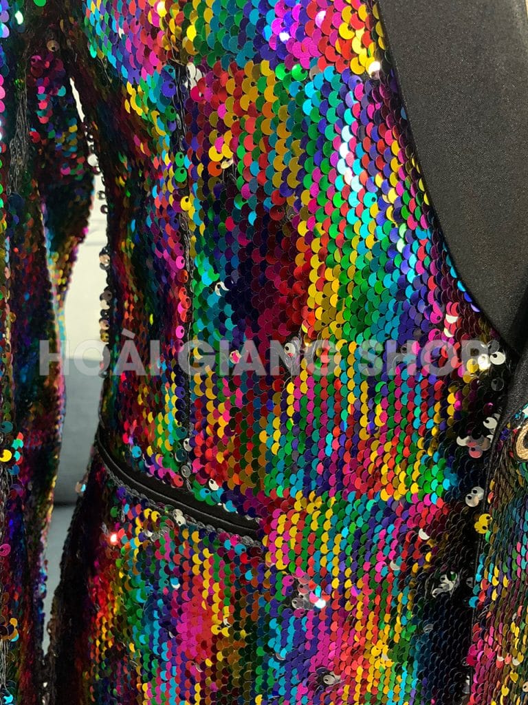 bán vest nam biểu diễn