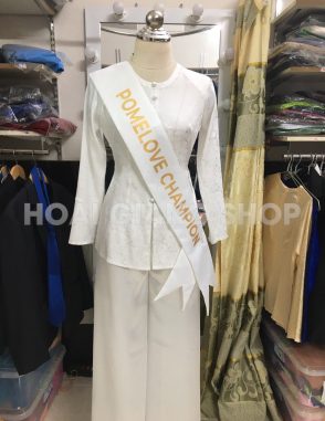 làm băng đeo hoa hậu