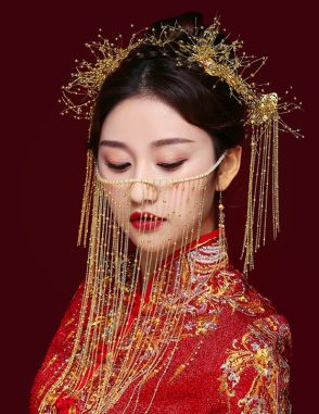 khăn che mặt cách điệu