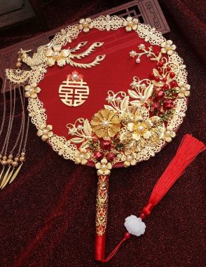 cho thuê quạt cưới trung quốc