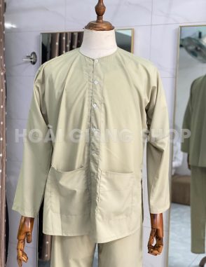 bán bà ba nam màu đậu xanh