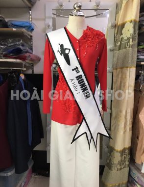 làm băng đeo hoa hậu