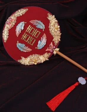 quạt cưới trung quốc