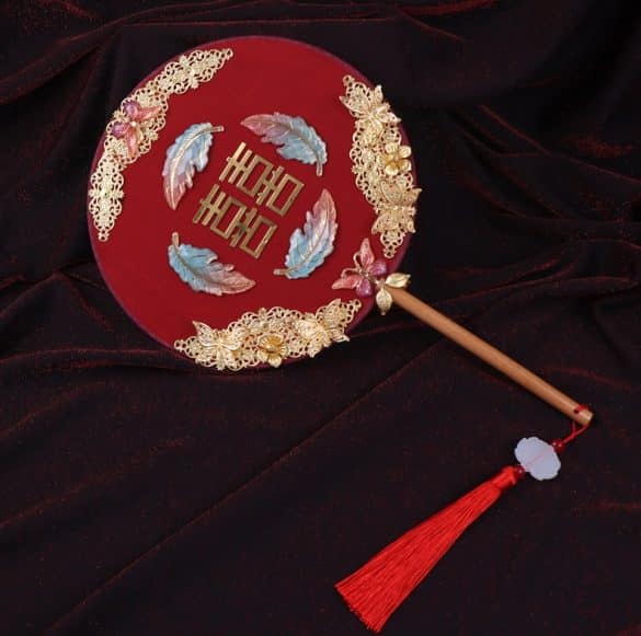quạt cưới trung quốc