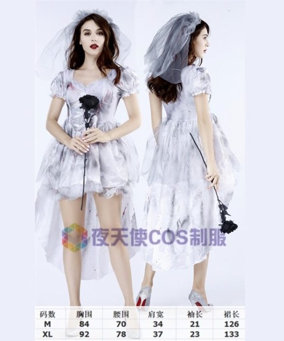 thuê trang phục cô dâu ma