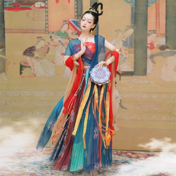 thuê trang phục múa đôn hoàng