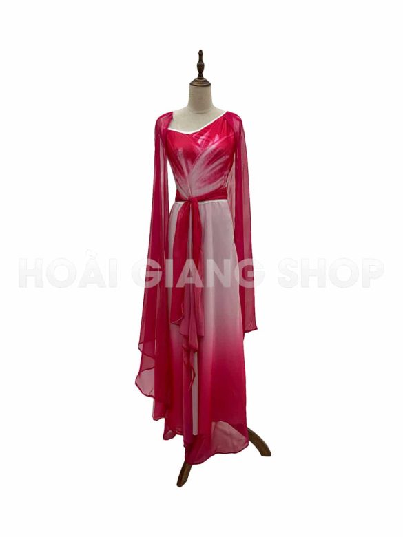 thuê váy múa hồng sen