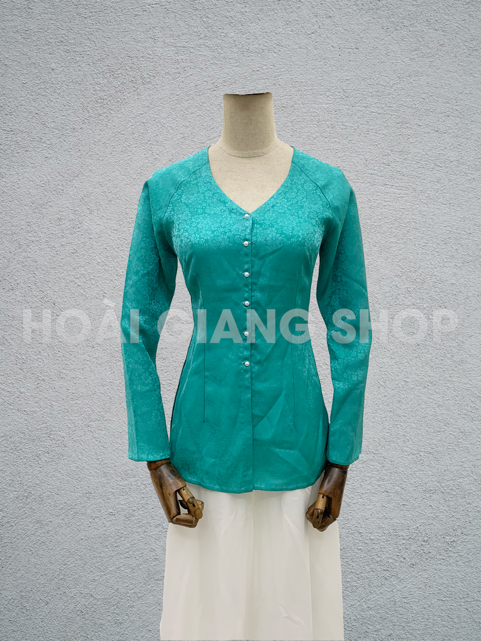 áo bà ba vải gấm