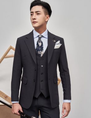 bán vest nam đen
