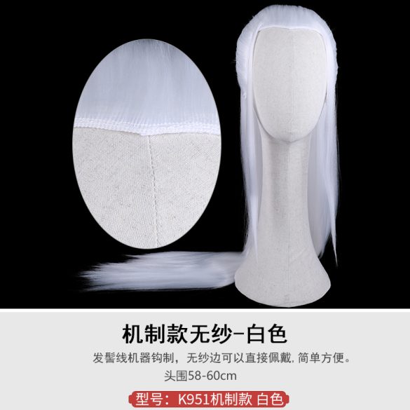 cho thuê tóc giả nam trăng tóc giả ông bụt