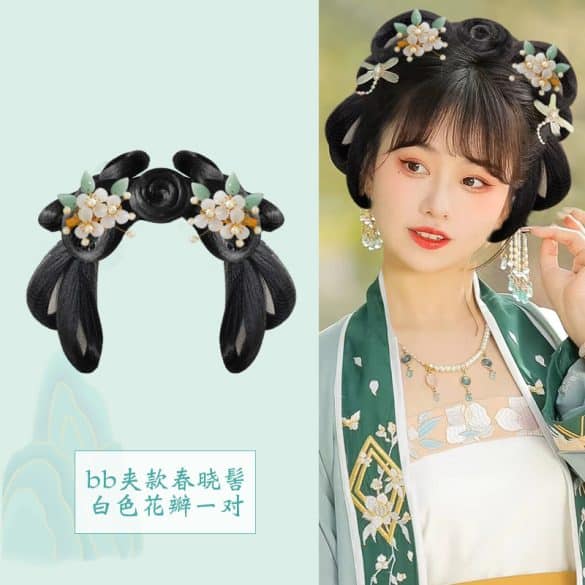 thuê tóc giả cổ trang