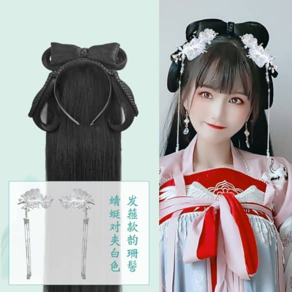 thuê tóc giả cổ trang