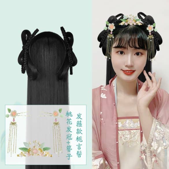 thuê tóc giả cổ trang