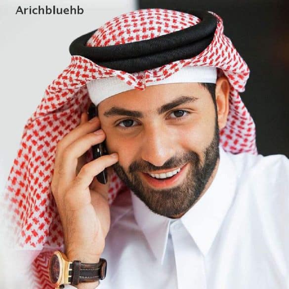 khăn đội đầu dubai, ả rập