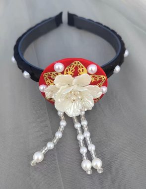 cài tóc hàn quốc dạng tròn