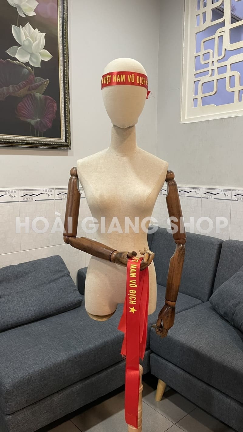 làm băng đeo đầu theo yêu cầu